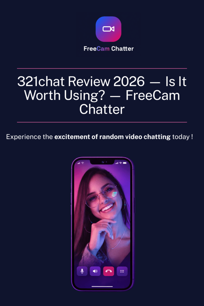 321chat homepage screenshot