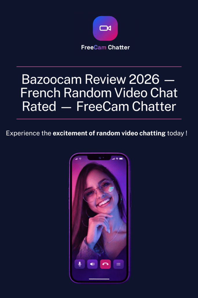 Bazoocam homepage screenshot