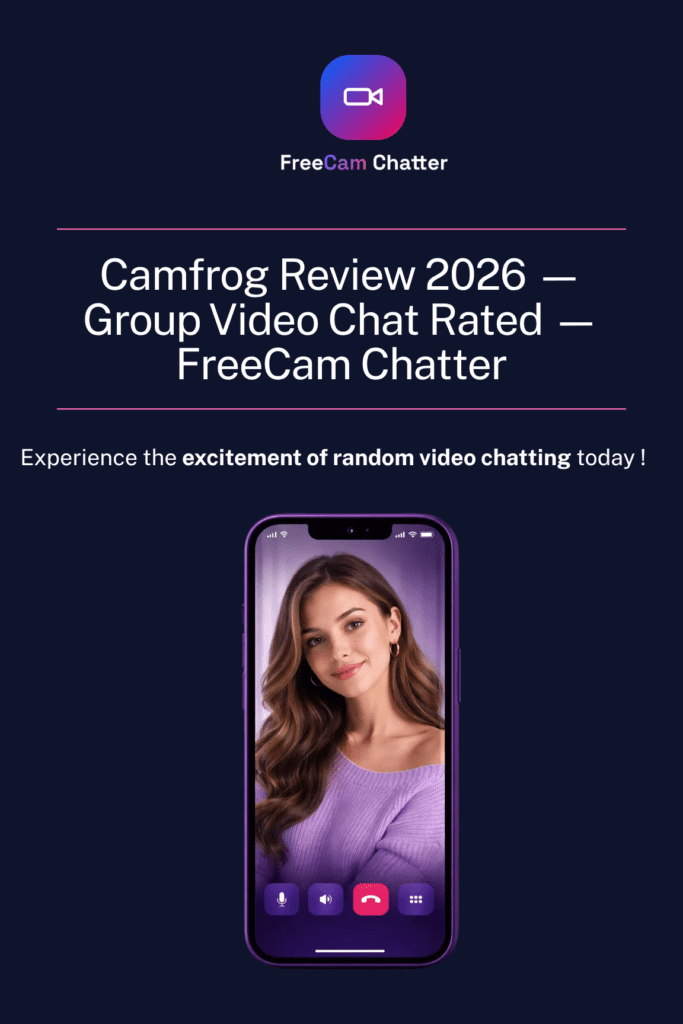 Camfrog homepage screenshot