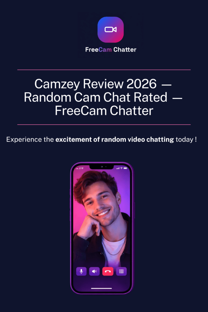 Camzey homepage screenshot