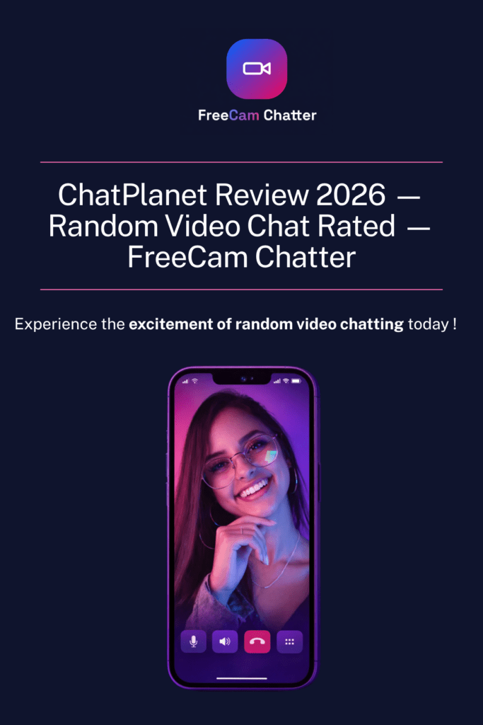 ChatPlanet homepage screenshot