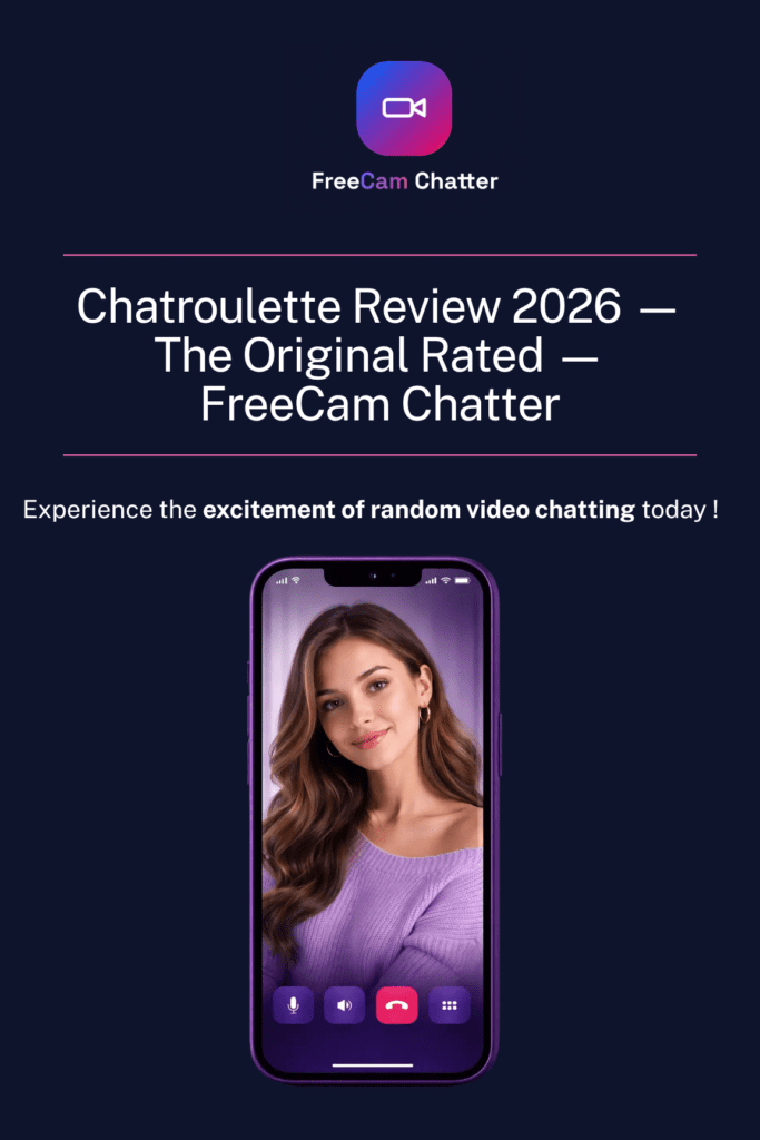 Chatroulette homepage screenshot