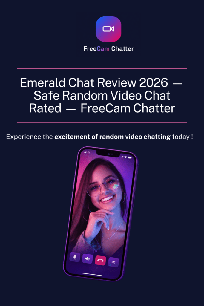 Emerald Chat homepage screenshot