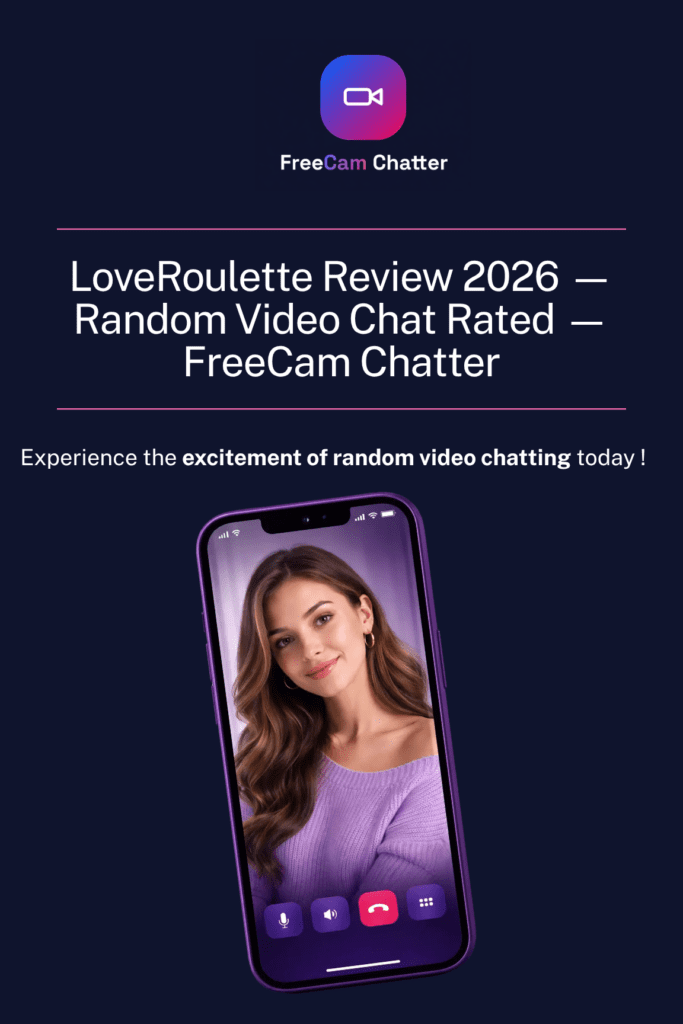 LoveRoulette homepage screenshot