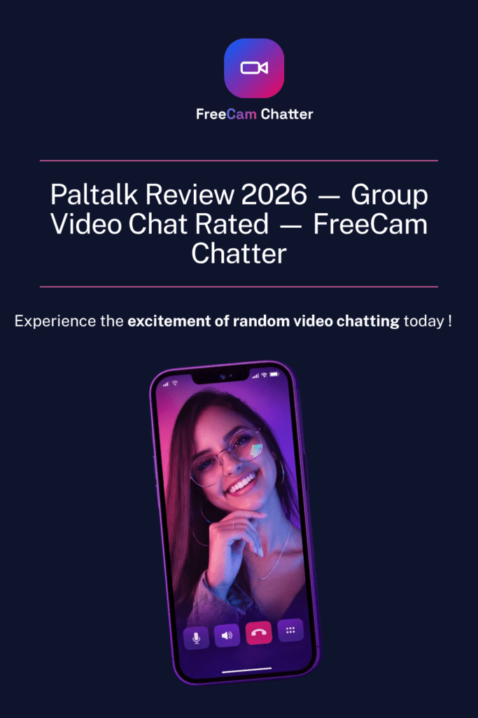 Paltalk homepage screenshot