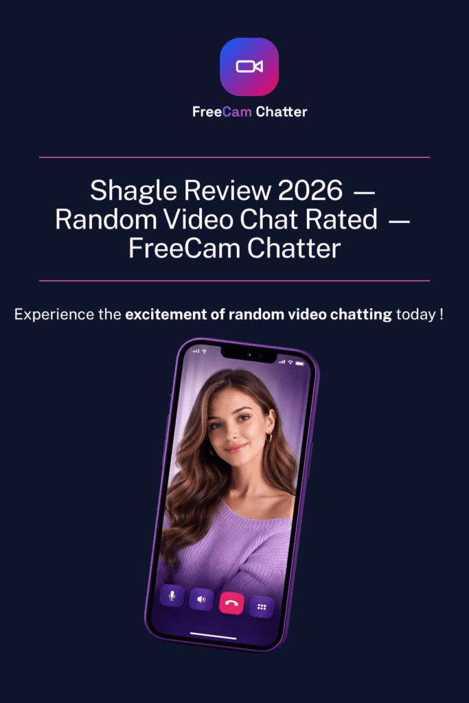 Shagle homepage screenshot