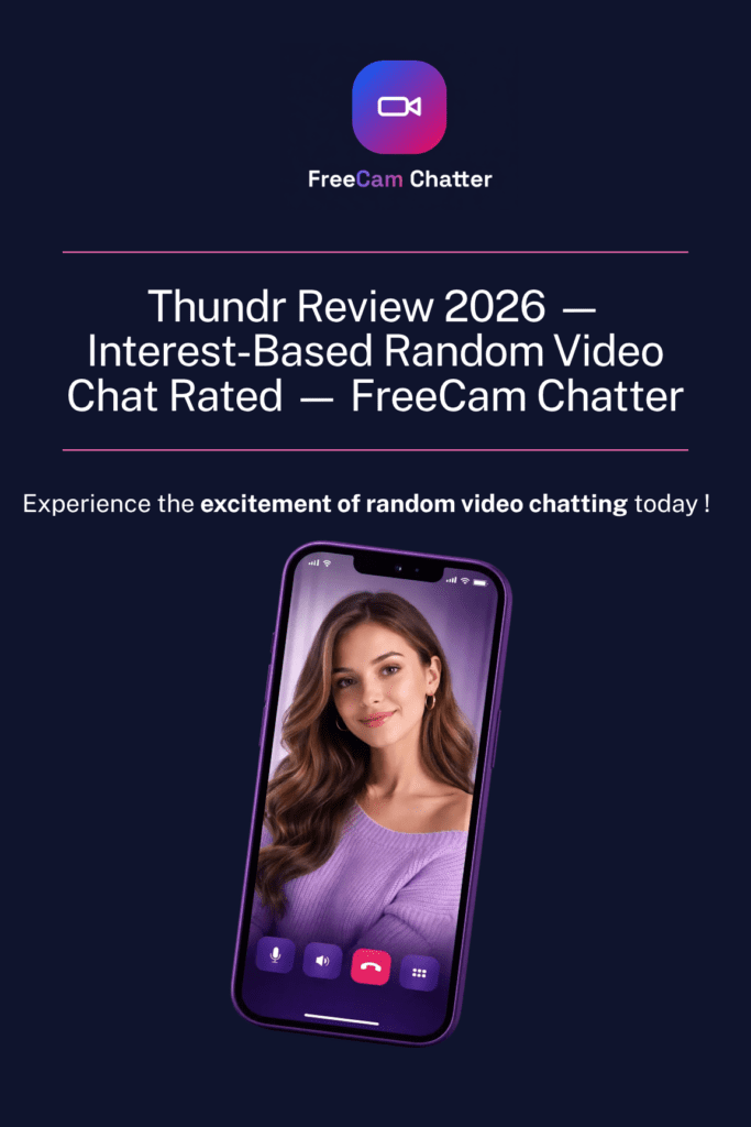 Thundr homepage screenshot